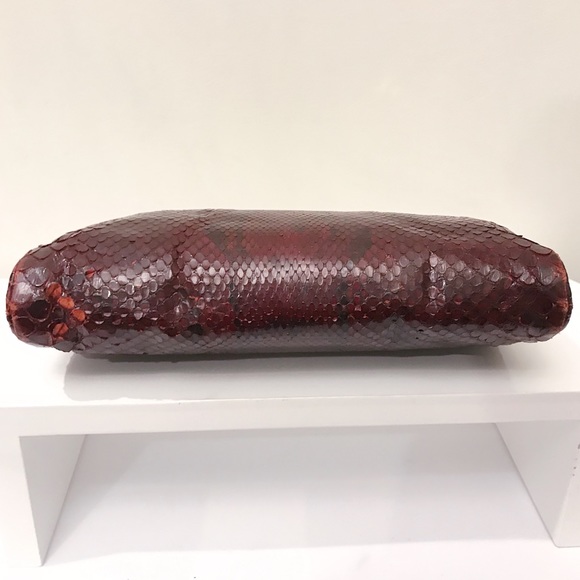 LOEWE Python Snakeskin Top Handle Crossbody Bag - Picture 7 of 11